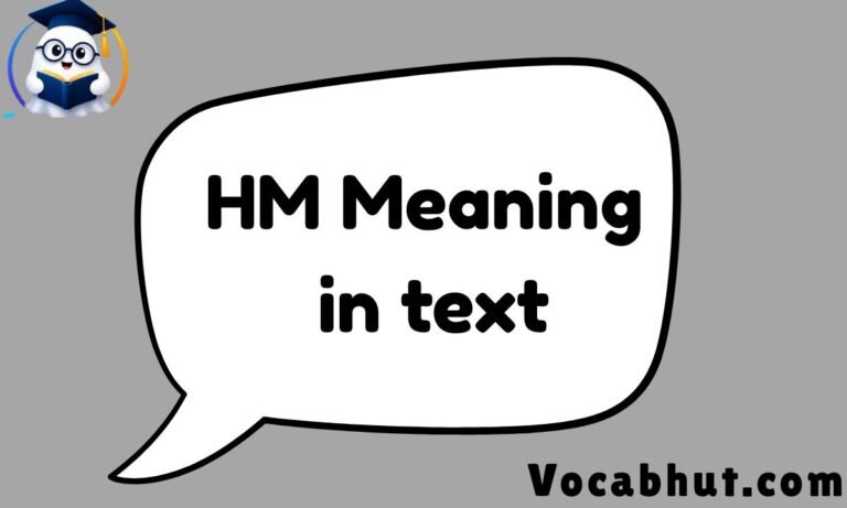 HM Meaning in text
