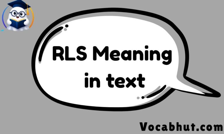 RLS Meaning in text