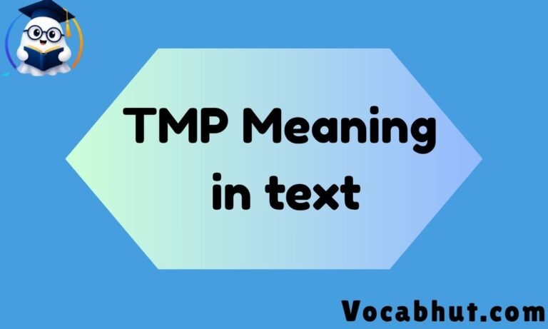 TMP Meaning in tex